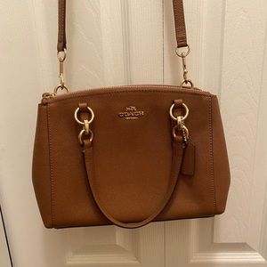 Coach Mini Christie Carryall Bag - Cognac
